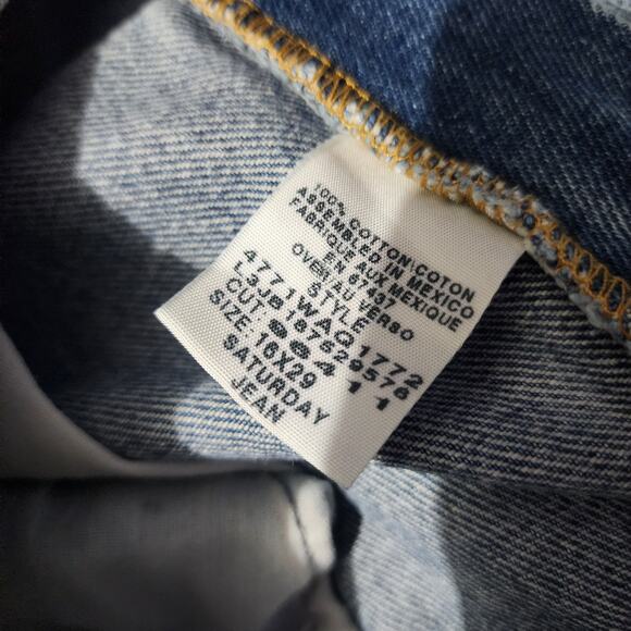 Vintage Polo Ralph Lauren Polo Jeans Co. Saturday Fit Light Wash Denim 32x29 - Picture 6 of 8